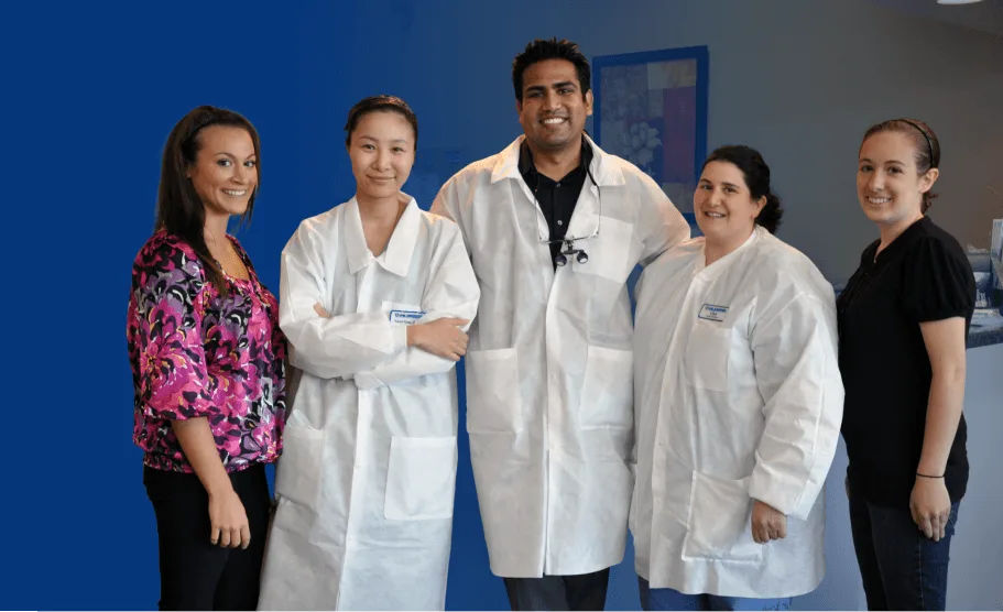 NYCHP students and faculty in a clinical learning setting
